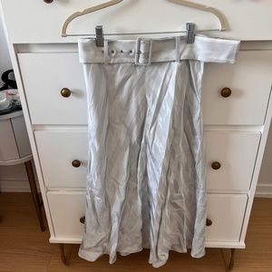 Intermix Blue MIDI Skirt- Brand New with Tags